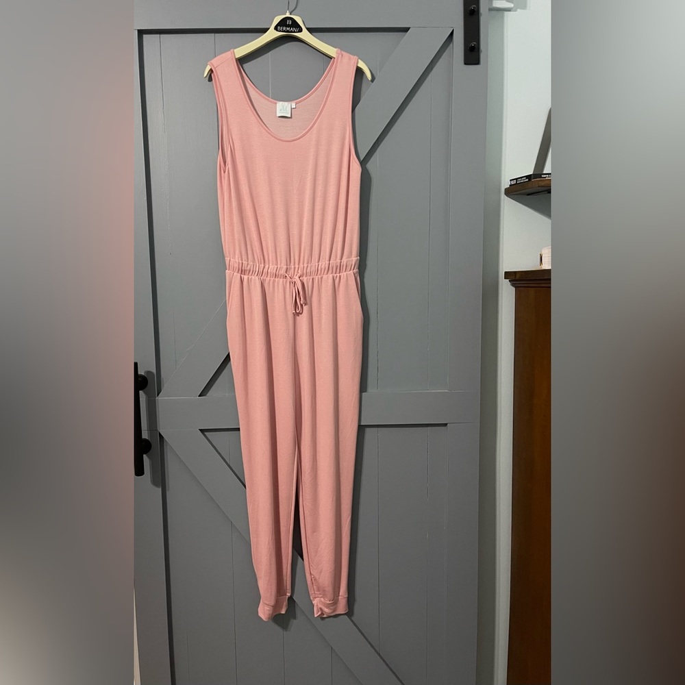 Shop the amount pink jumpsuit